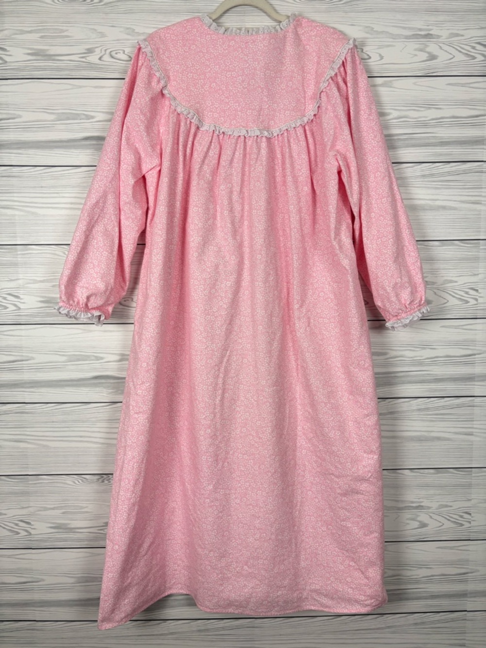 Lanz of Salzburg Pink Pajama Nightgown Size Large - Picture 4 of 7